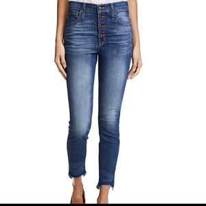 Madewell High rise 30"  skinny jeans